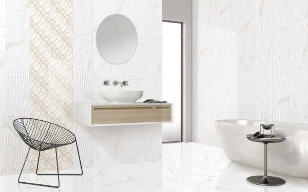ПЛОЧКИ ЗА БАНЯ CLASSIC CARRARA GOLD DECOR 30/60 СМ ANKA