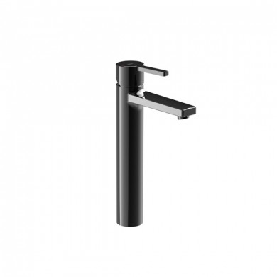 СМЕСИТЕЛ ЗА УМИВАЛНИК ВИСОК БЕЗ ИЗПРАЗНИТЕЛ NAIA TITANIUM BLACK A5A3B96CN0 ROCA