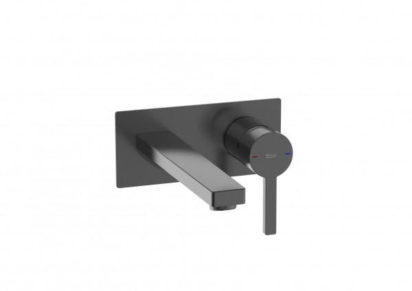ВГРАДЕН СМЕСИТЕЛ ЗА УМИВАЛНИК NAIA BRUSHED TITANIUM BLACK A5A3596NM0 ROCA