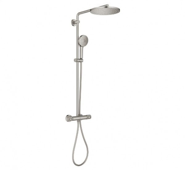 ДУШ СИСТЕМА С ТЕРМОСТАТ EUPHORIA 280 SUPERSTEEL 114271DC00 GROHE