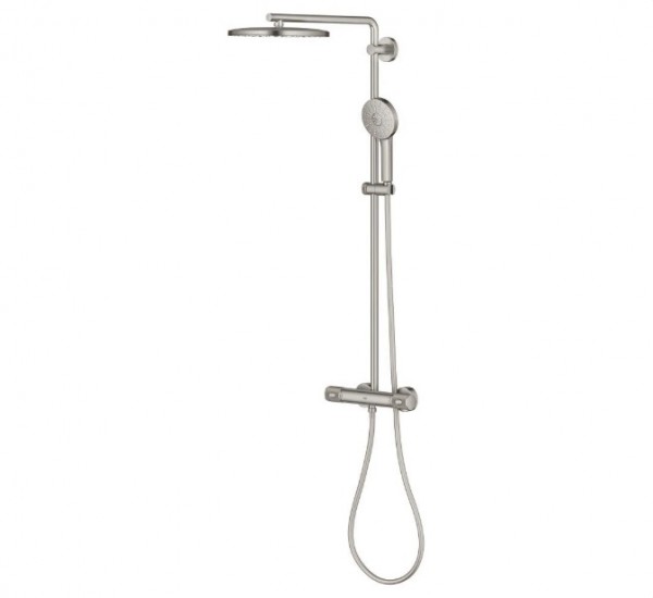 ДУШ СИСТЕМА С ТЕРМОСТАТ EUPHORIA 280 SUPERSTEEL 114271DC00 GROHE