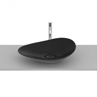УМИВАЛНИК ЗА ВЪРХУ ПЛОТ RUY OHTAKE BLACK MATT 625/385 ММ A327A1P080 ROCA