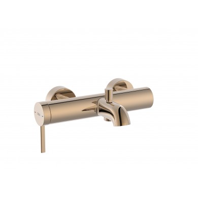 СТЕНЕН СМЕСИТЕЛ ВАНА/ДУШ ONA  ROSE GOLD A5A029ERG0 ROCA