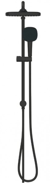 ДУШ СИСТЕМА С ПРЕВКЛЮЧВАТЕЛ TEMPESTA CUBE 250 ЧЕРЕН МАТ 269772431 GROHE