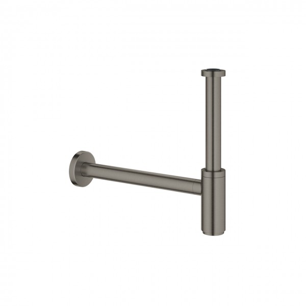 БУТИЛКОВ СИФОН ЗА УМИВЛАНИК 1 1/4'' BRUSHED HARD GRAPHITE 28912AL0 GROHE
