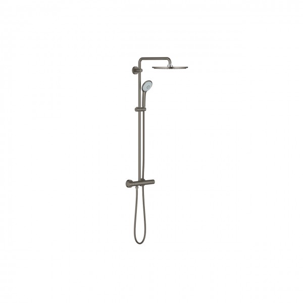 ДУШ СИСТЕМА С ТЕРМОСТАТ EUPHORIA SYSTEM 310 BRUSHED HARD GRAPHITE 26075AL0 GROHE