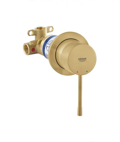 СМЕСИТЕЛ ЗА ВГРАЖДАНЕ ЗА ДУШ С ТЯЛО ЗА ВГРАЖДАНЕ ESSENCE BRUSHED COOL SUNRISE 29197GN0 GROHE