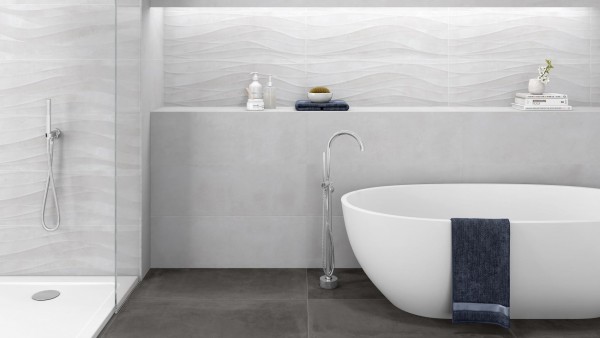ПЛОЧКИ ЗА БАНЯ SILKSTONE BLANCO RECT. 30/90 СМ PAMESA