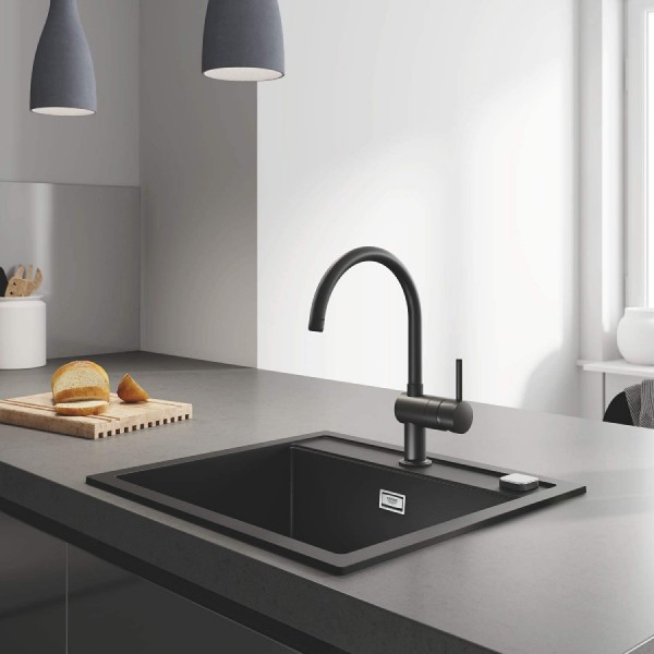 СМЕСИТЕЛ ЗА КУХНЯ PROMO MINTA VELVET BLACК 32917KS0 GROHE