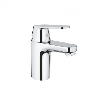 СМЕСИТЕЛ ЗА УМИВИВАЛНИК EUROSMART COSMOPOLITAN S-РАЗМЕР БЕЗ ИЗПРАЗНИТЕЛ 32824000 GROHE