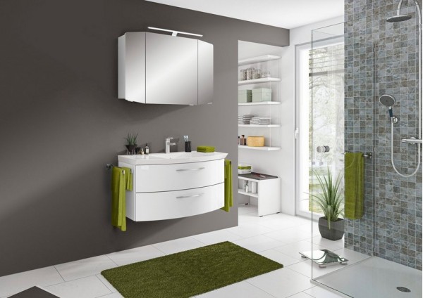 МЕБЕЛ ЗА БАНЯ CASSCA 99 СМ БАЗА WHITE GLOSS 10 CS-WTUSL02 PELIPAL