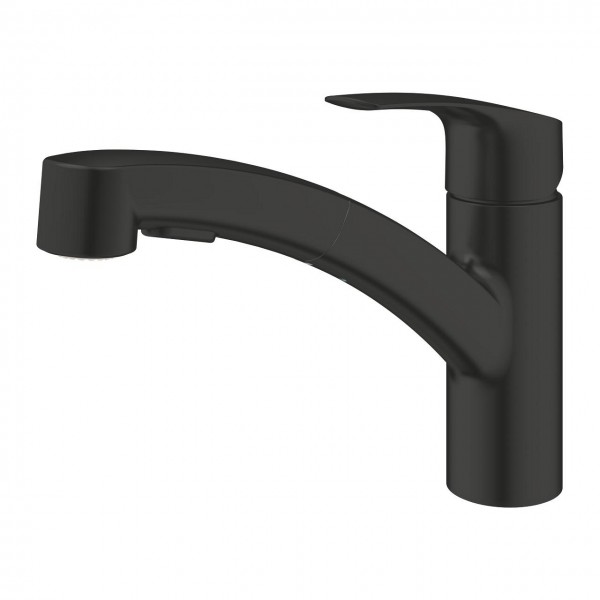 СМЕСИТЕЛ ЗА КУХНЯ EUROSMART MATTE BLACK 303052431 GROHE