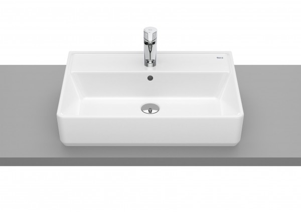 УМИВАЛНИК ЗА ВЪРХУ ПЛОТ GAP SQUARE  60/42 MM A3270MN000 ROCA